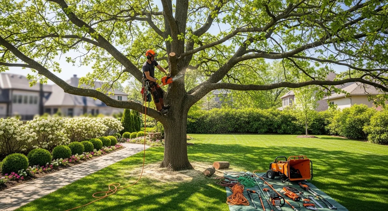 Professional Tree Work and Debris Removal
